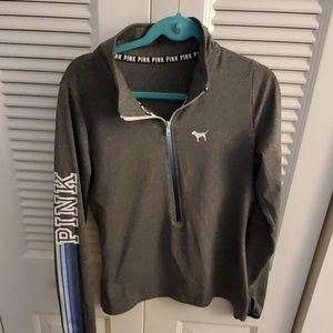 VS PINK Active Lightweight Large Gray Shirt